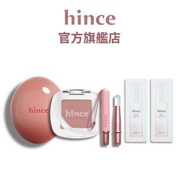 【hince】 怦然心動組 (柔光煥彩單色眼影+唇頰膏) | 光澤、提亮、日常 | 官方旗艦店