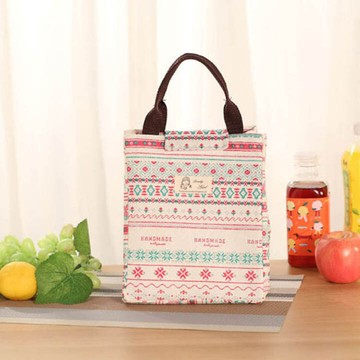 e.city_新款帆布手提保溫便當袋