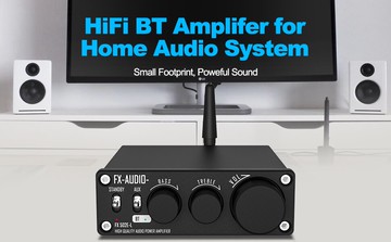 【寒舍小品】FX 502E-L BT&功率擴大機 75W*2 高低音等化調整