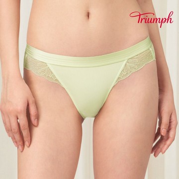 黛安芬-澎澎氣墊系列 低腰三角內褲 M-L 嫩綠｜74-6983 8E