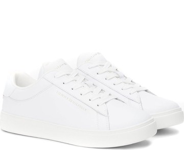 TOMMY HILFIGER ESSENTIAL COURT SNEAKER 白色女款鞋子