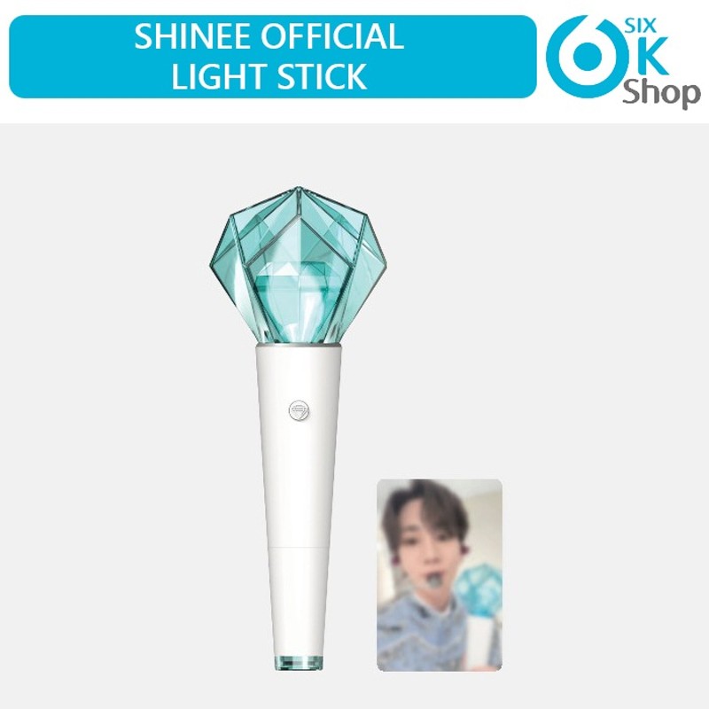 フォトカード特典+ SHINEE 公式ペンライト OFFICIAL FAN LIGHT 公式SM