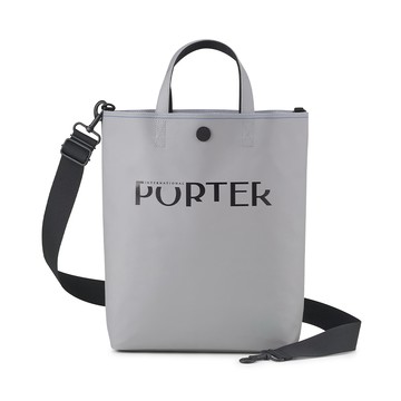 PORTER INTERNATIONAL 復古新穎 GAP系列 托特包 (灰色)