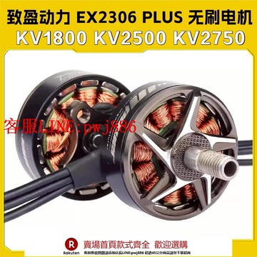 【咨詢客服驚喜多多】RCinpowe致盈動力EX2306電機 4-6S高性能 plus馬達 5寸FPV穿越機