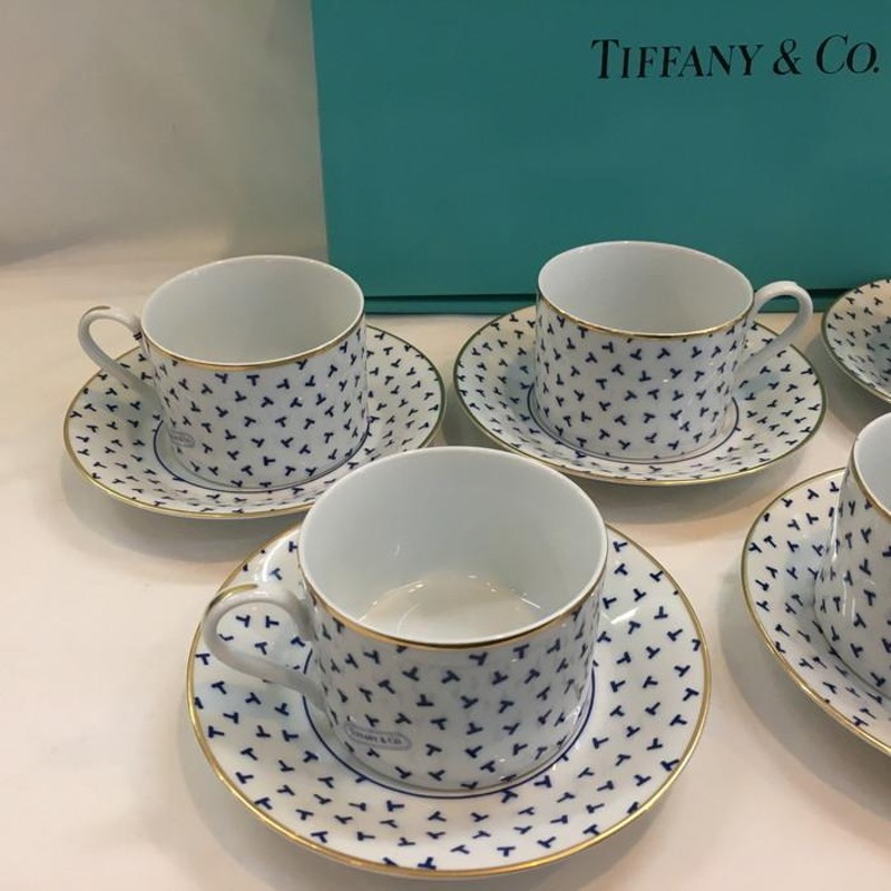 新品・未使用！！【Tiffany &Co】カップ・ソーサーセット-