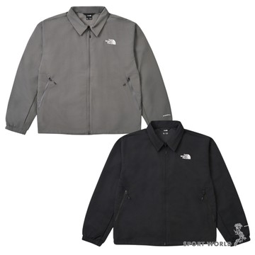 The North Face 北面 防風外套 男裝 防潑水 灰/黑【運動世界】NF0A8HQE0UZ/NF0A8HQEJK3