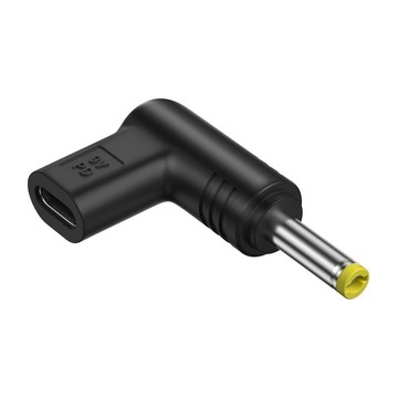 Kamera DC 4.0*1.7mm Type-C母 轉DC公 轉接頭 電源9V/27W/3A 最高支援3A電流