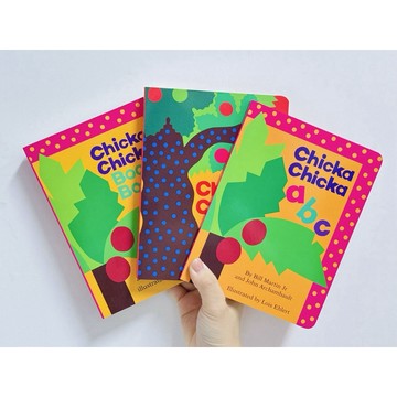 【查德書境】正版 Chicka Chicka 字母樹 3冊 韻律童書 廖彩杏推薦