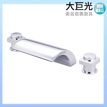 【大巨光】浴用檯面雙槍水龍頭_5件式(TAP-112105)