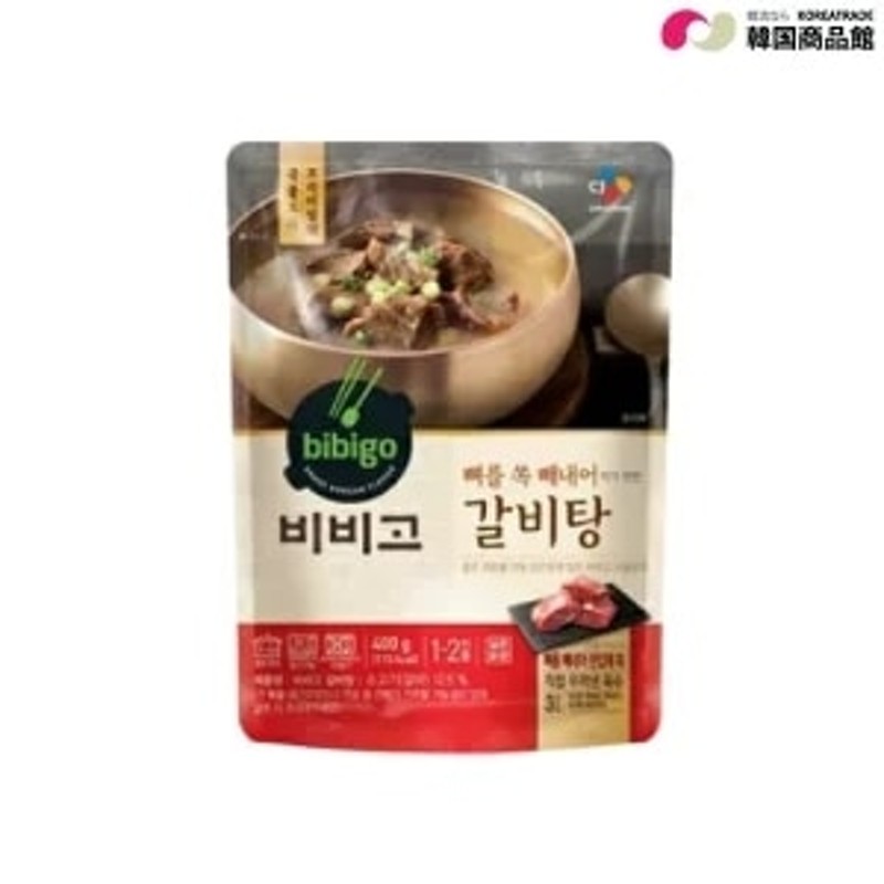 韓国食品　韓国料理　日本語版　韓国調味料　LINEショッピング　CJ　カルビタン　ビビゴ　ビビゴ　bibigo　400g