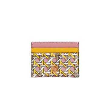 精選★TORY BURCH ROBINSON 印刷卡片包女士皮夾 82696(預購)【夏日美包★菲尼斯 國際精品↘3折起】