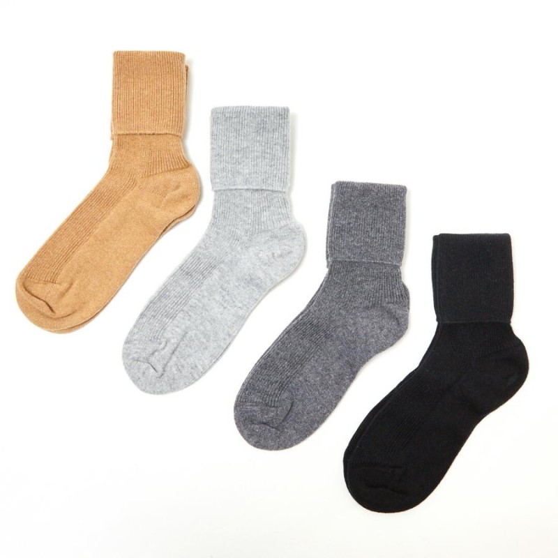 ジョンストンズ JOHNSTONS ソックス 靴下 CASHMERE RIBBED ANKLE SOCK ...