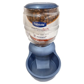 Petmate Replendish 餵食器 - M  美國Microban抗菌技術  藍色  1個