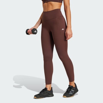 【adidas 愛迪達】 OPTIME LUXE 緊身褲 吸濕排汗 女 IX0203