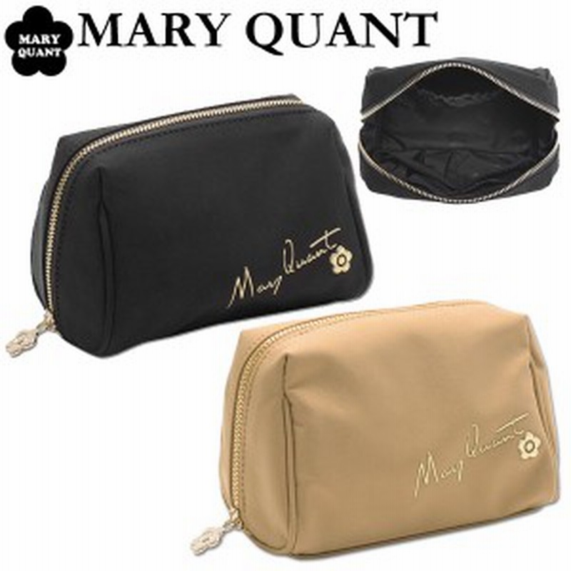 マリークワント マリクワ ポーチ オーバルポーチ 化粧ポーチ ソリッドサインロゴ Maryquant 通販 Lineポイント最大1 0 Get Lineショッピング