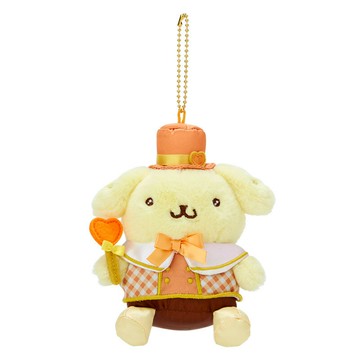 【震撼精品百貨】布丁狗 Pom Pom Purin ~日本SANRIO三麗鷗 布丁狗絨毛玩偶吊飾-魔法少女*49402