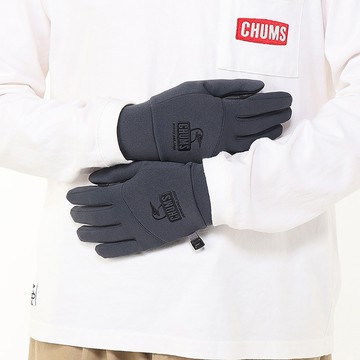 CHUMS Polartec Power Stretch Glove 男女 手套 灰色 CH091332G001