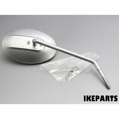 美品 ハーレー HARLEY V-ROD 純正 ミラー 艶消しシルバー  「乗車して右側」 A047J0411