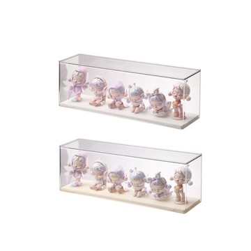 【蝦皮直營】透明可疊加公仔盒 公仔展示 公仔收納 公仔展示櫃 公仔櫃 公仔收納盒 模型展示櫃SN0885