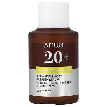 Anua, 綠色檸檬維生素 C 瑕疵精華 20%，0.70 液量盎司（20 克）