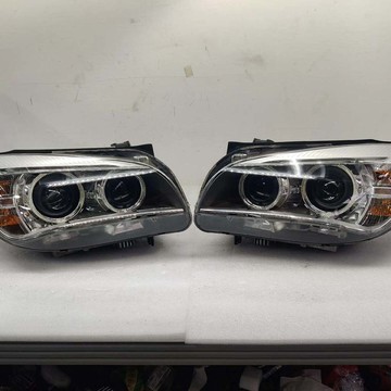 (質量保固）13-16款BMW X1E84氙氣大燈總成原裝前大燈