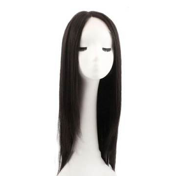 現貨+預購 女假髮真髮長假髮透氣假髮片輕量免打理隱形增髮整頂假髮-手織分縫70cm4款74gg15【獨家進口】【米蘭精品】