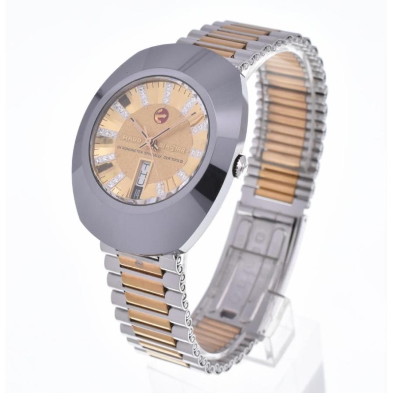 ☆美品【RADO】ラドー ダイヤスター 636.0308.3 クロノメーター デイデイト 自動巻き メンズ G#115212 |  LINEブランドカタログ