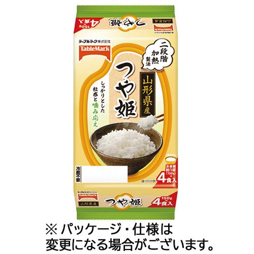 テーブルマーク　山形県産つや姫（分割）　３００ｇ（１５０ｇ×２食）／個　１パック（２個）