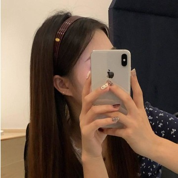 【七號】元氣滿滿簡約風百搭髮箍顯髮量亞克力純色亮面頭箍髮飾甜妹專屬免運
