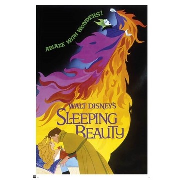 【迪士尼】DISNEY  睡美人 SLEEPING BEAUTY 進口海報