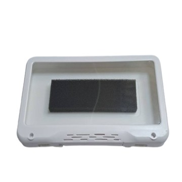 CITY STAR 可旋轉免打孔防水壁掛手機盒-1入