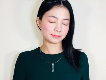 和風水晶925純銀項鍊 獨一無二的天然水晶 水晶純銀項鍊 純銀飾物