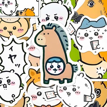 馬年三小隻】144張可愛chiikawa烏薩奇吉伊小八2026馬年限定貼紙