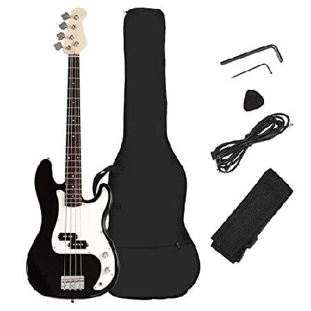 OLAKIDS Electric Bass Guitar Beginner Kit Full Size String