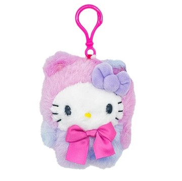 【震撼精品百貨】Hello Kitty 凱蒂貓~日本SANRIO三麗鷗 KITTY造型玩偶吊飾-粉熊*17096