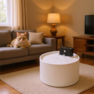 貓狗智能寵物雷達感應寵物用品飲水機過濾喂食器貓咪智能自動