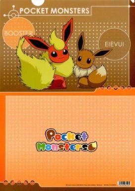 伊布&助推器A4文件夾精靈寶可夢