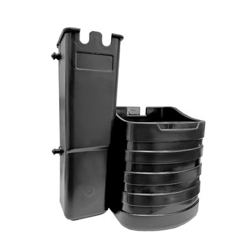 SIANG SI 釣魚工具箱配件鉗桶+杯架 黑色  鉗桶(4.7 x 6 x 16) + 杯架(9.5 x 8 x 11cm)  1組