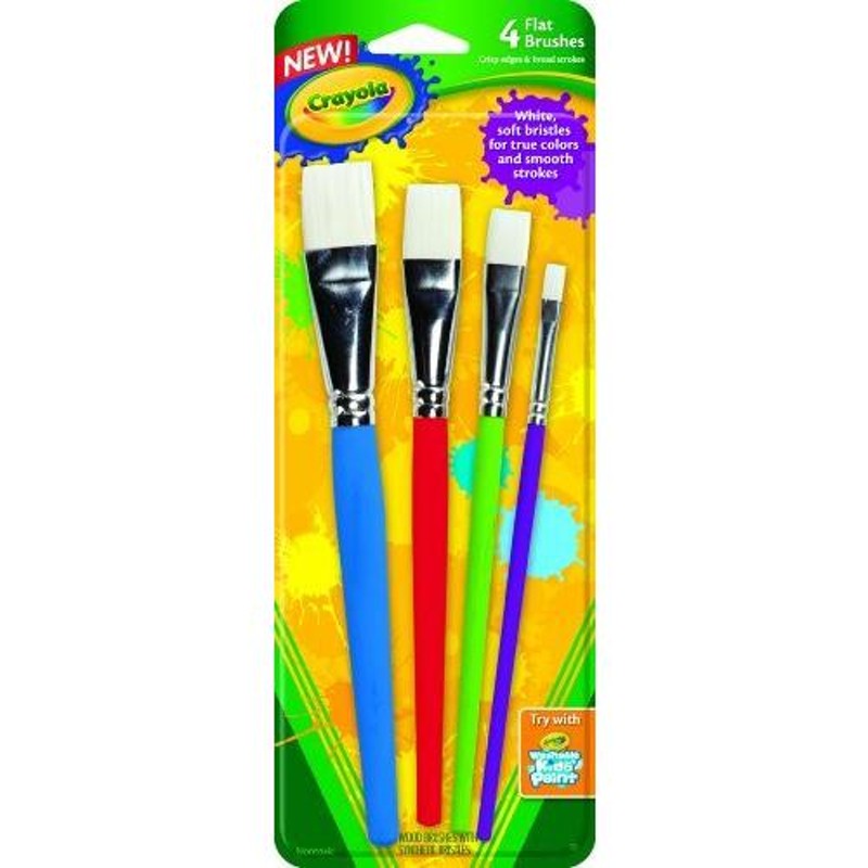 クレヨラ アメリカ 海外輸入 05-3520 Crayola Large Paint Brushes