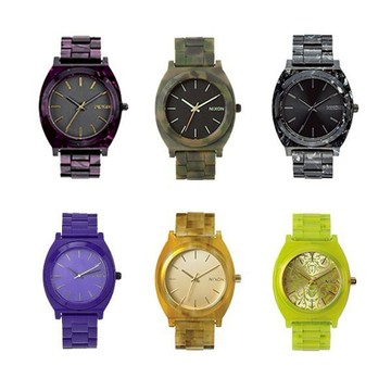 【NIXON】極簡玳瑁 手錶 男錶 女錶 時尚穿搭 禮物 送禮 交換禮物 生日禮物 TIME TELLER ACETATE