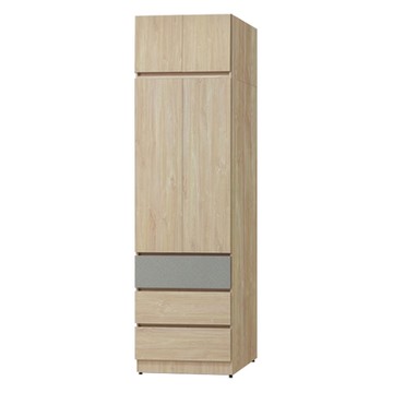文創集 唐斯2.7尺四門三抽加高/衣櫃組合-80x56x243cm免組