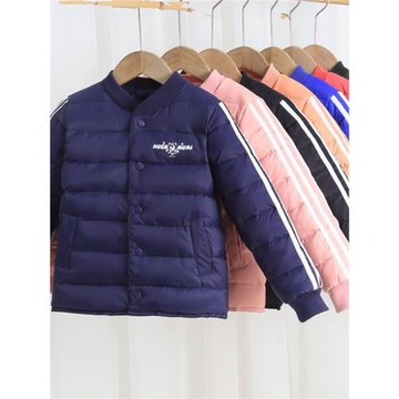 兒童羽絨棉服內膽套裝男童女童中大童套校服內穿輕薄保暖羽絨個性