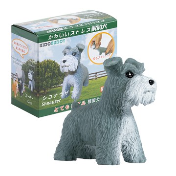 KIDO BUDDY 紓壓犬 雪納瑞 7 x 4 x 8cm 療癒系玩具 辦公室小物 紓解壓力  1個