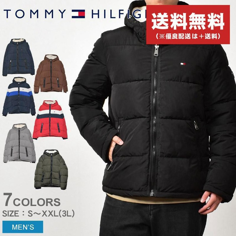 トミーヒルフィガー HILFIGER メンズ コート 黒 【91%OFF