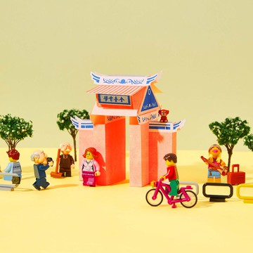 掌中的全台首學 紙模型 台南古蹟 RISOGRAPHY