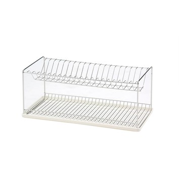 皇家 【真心良品】不鏽鋼雙層碗盤瀝水架