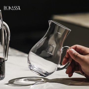 輕奢透明紅酒醒酒器壺水晶玻璃個性簡約白酒分酒器分酒壺果汁扎壺