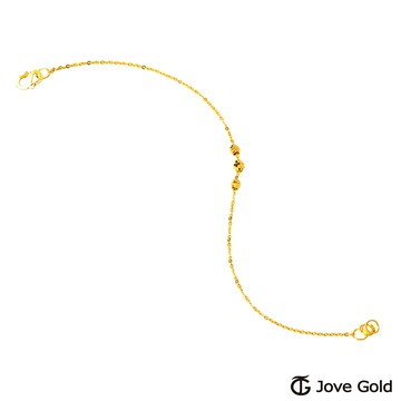 Jove Gold漾金飾 小而美黃金手鍊
