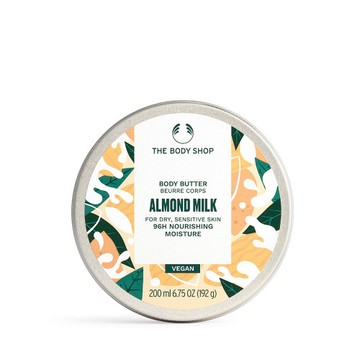 【THE BODY SHOP】杏奶舒敏身體滋養霜-200ML