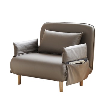 【MUNA家居】C20型咖啡色單人布沙發床